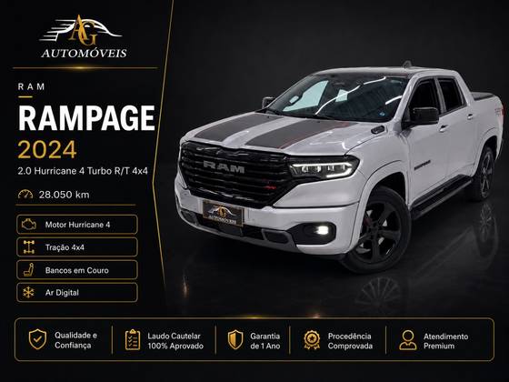 RAM RAMPAGE 2.0 HURRICANE 4 TURBO GASOLINA R/T 4X4 AUTOMÁTICO RAM RAMPAGE 2.0 HURRICANE 4 TURBO GASOLINA R/T 4X4 AUTOMÁTICO